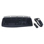 E3191 - Gyration GP815MFKUK Pro Full-Size Suite GO Pro 2.4Ghz Optical Air Mouse & Keyboard 30M Range Retail for All Laptops